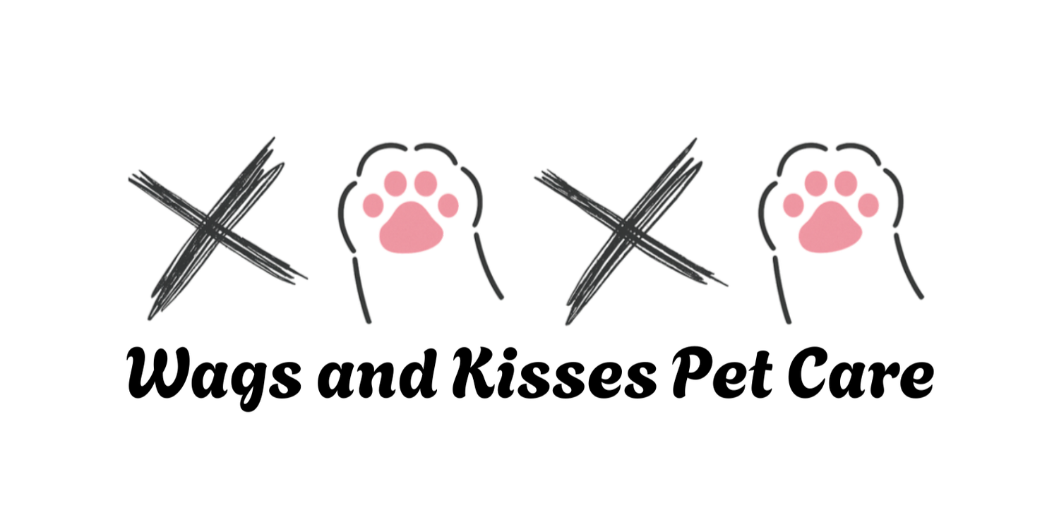 Wags and Kisses Pet Care logo